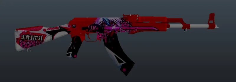 Ak Anime Skin