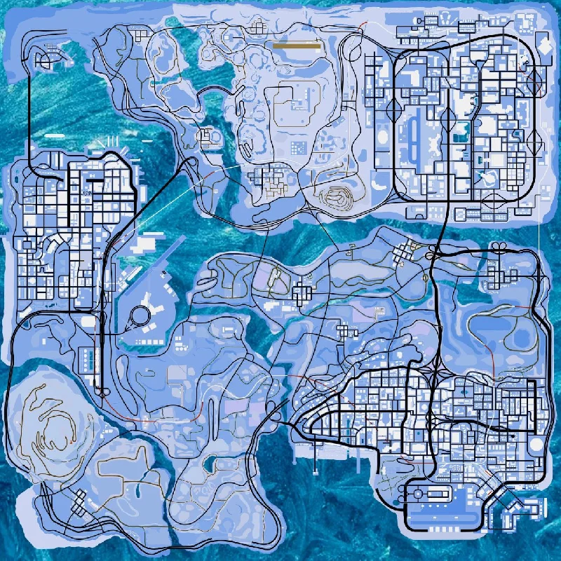 Blue Map