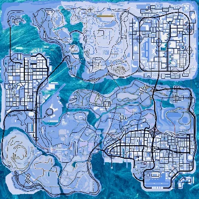 Blue Map