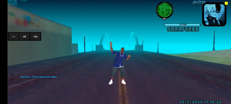 Blue Ultra FPS UP GTA By @Levieroze