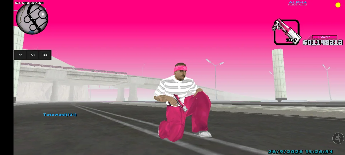 دانلود پک سمپ Rosehaze GTA (No Password) - پک Android اندروید