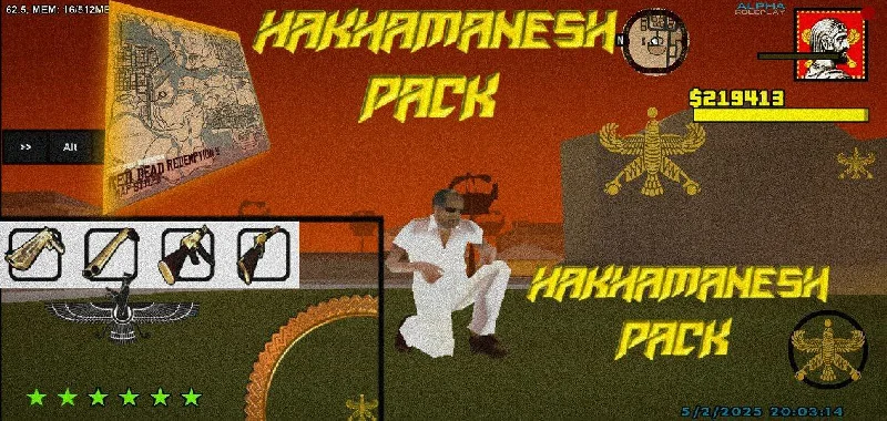 Pack Hakhamanesh By Rayder